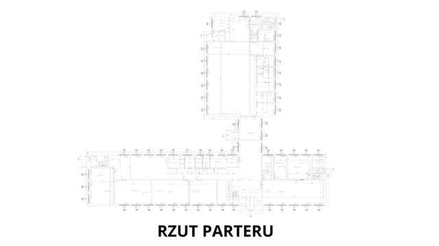 Ground floor plan — School in Parszów