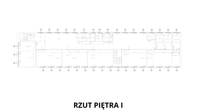 First floor plan — School in Parszów